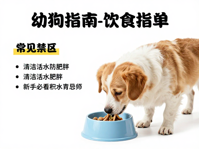 幼犬喂食指南，清洁活水防肥胖，新手必看的科学喂养法