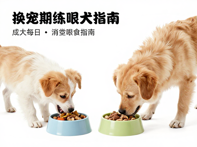 幼犬换牙期咀嚼训练与成犬每日2餐科学喂食指南