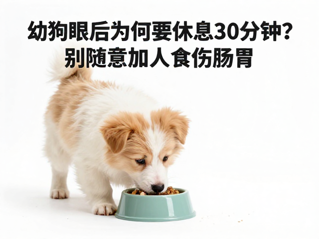 幼犬喂食后为何要休息30分钟?别随意加人食伤肠胃