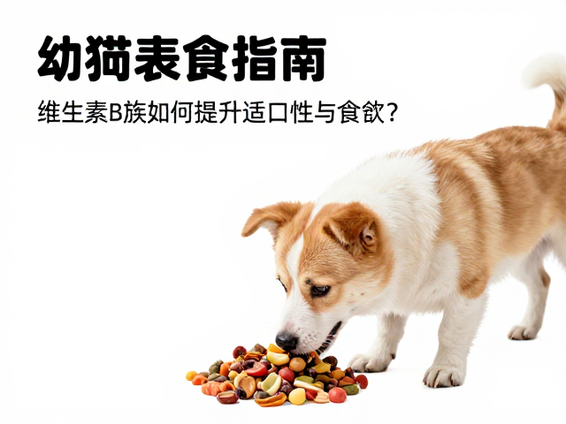 幼犬喂食指南,维生素B族如何提升适口性与食欲?