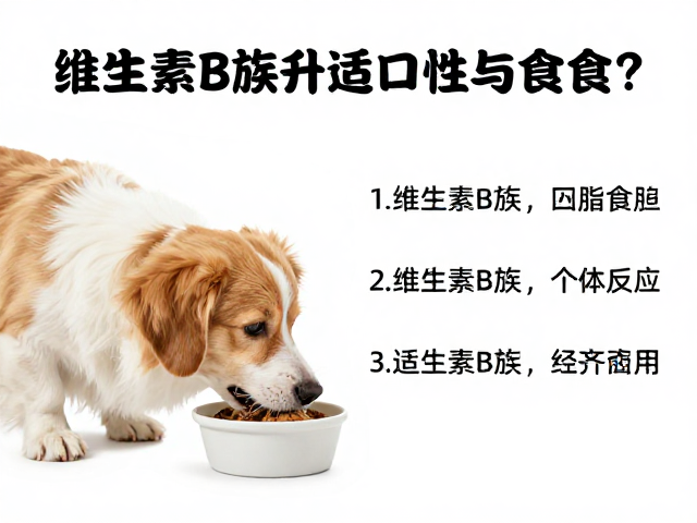 幼犬喂食指南,维生素B族如何提升适口性与食欲?