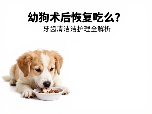 幼犬术后恢复吃什么?喂食指南,牙齿清洁护理全解析