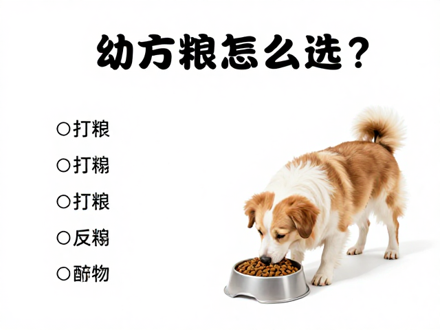幼犬喂食指南,处方粮怎么选?防打翻食盆推荐