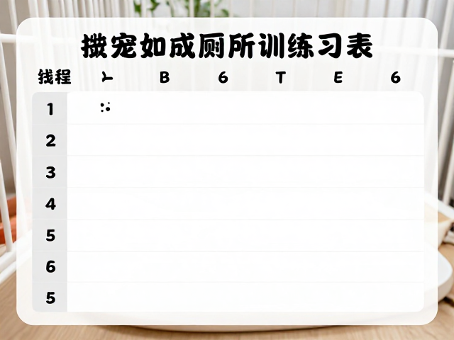 宠物如厕训练攻略,用围栏,进度记录,快速养成好习惯