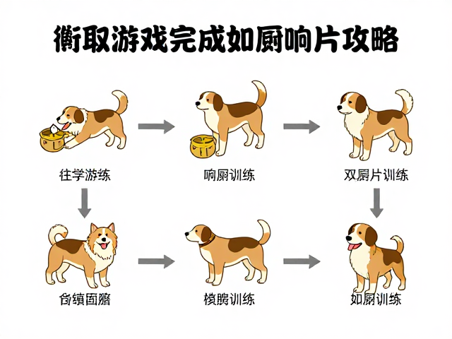 衔取游戏结合响片训练,科学高效完成狗狗如厕训练全攻略