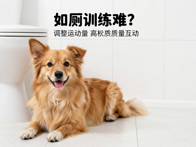 如厕训练难?调整运动量,高质量互动,轻松搞定狗狗定点排泄