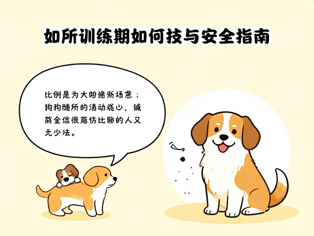 如厕训练期如何限制活动范围?狗狗随行技巧与安全指南