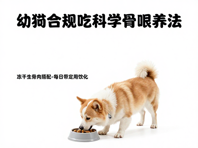 幼犬喂食指南,冻干生骨肉搭配与每日充足饮水科学喂养法