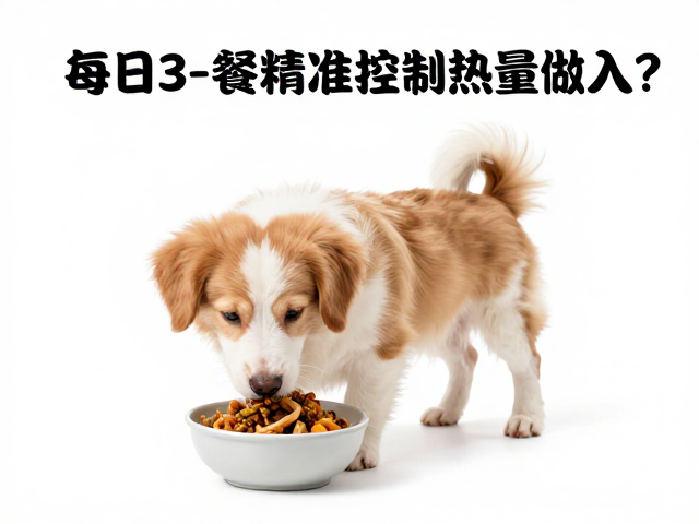 幼犬喂食指南,每日3-4餐如何精准控制热量摄入?