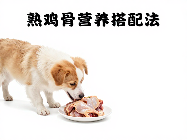 幼犬喂食指南,蛋白质25%-30%,熟禽骨营养搭配法