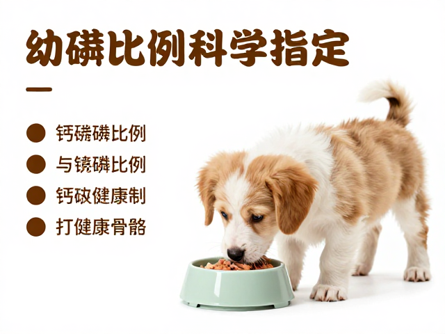 幼犬喂食指南，钙磷比例与热量控制，打造健康骨骼