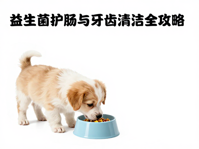 幼犬喂食指南,益生菌护肠与牙齿清洁全攻略