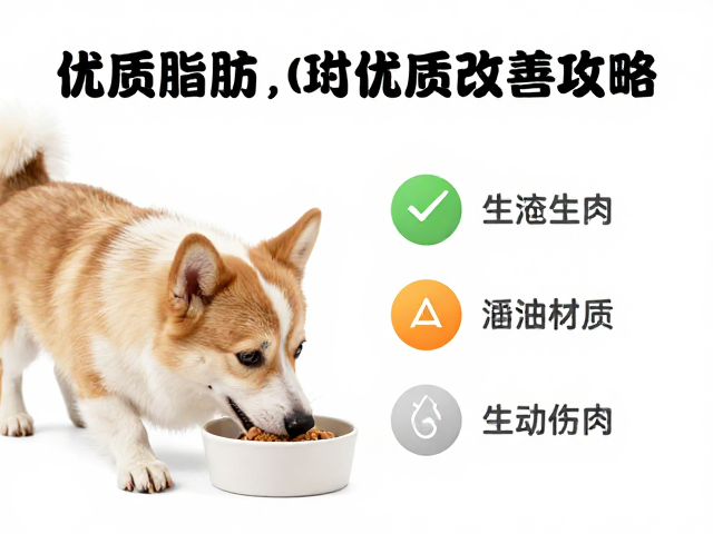幼犬喂食指南,优质脂肪摄入与精神状态改善攻略