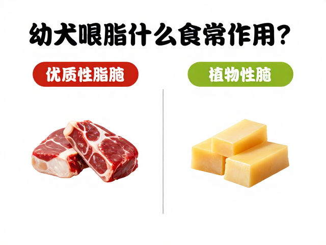 幼犬喂食指南，优质脂肪怎么选？提升适口性更健康