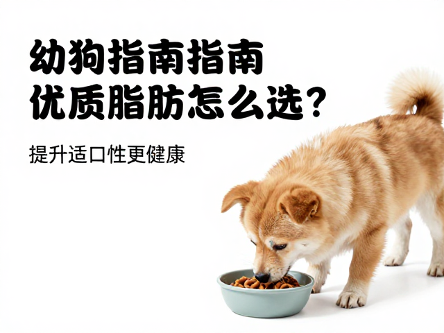 幼犬喂食指南，优质脂肪怎么选？提升适口性更健康
