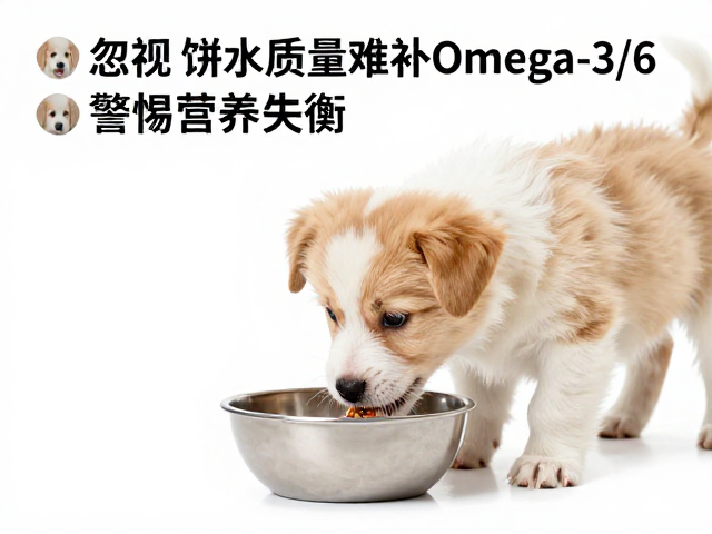 幼犬喂食注意,忽视饮水质量难补Omega-3/6,警惕营养失衡