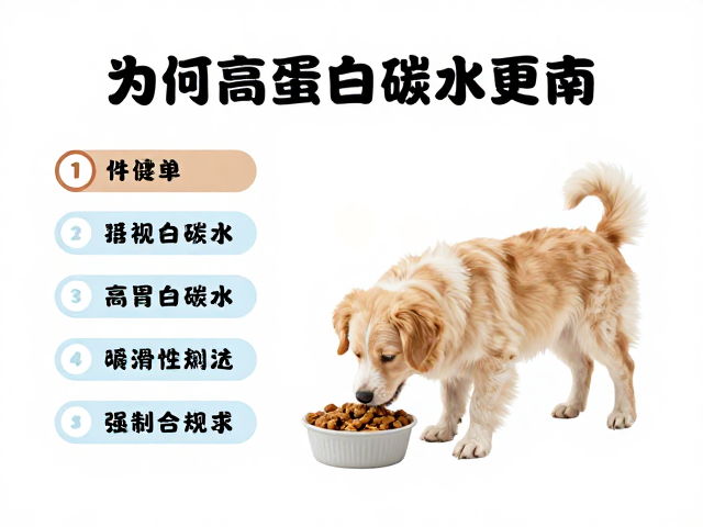幼犬喂食指南，高蛋白低碳水，精准控制热量助成长