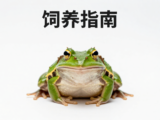 黄金角蛙鲜绿色体色,四肢修长的稀有观赏蛙饲养指南