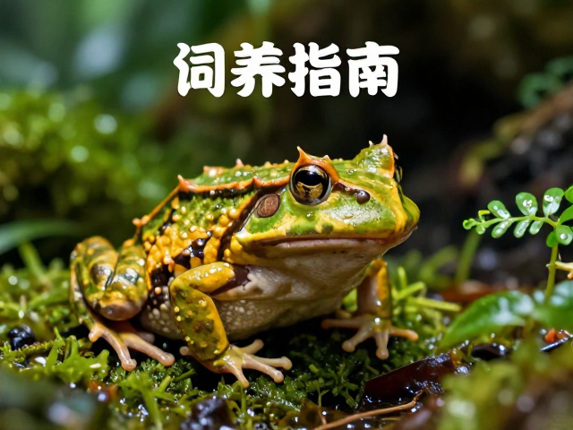 黄金角蛙饲养指南,热带雨林造景与低维护养护技巧