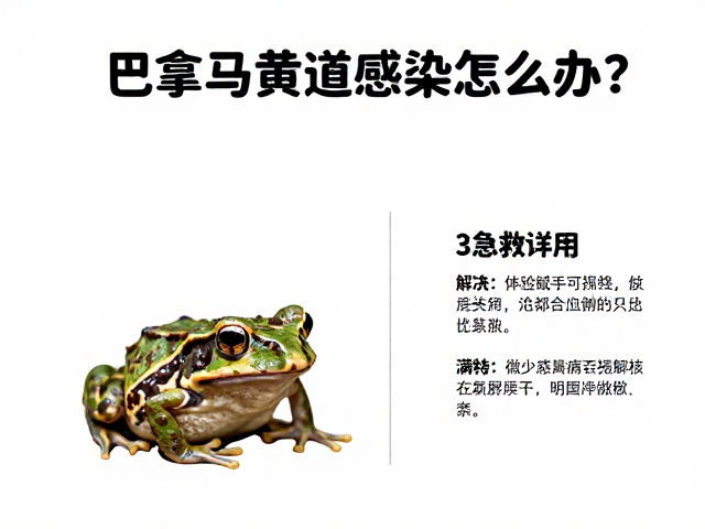 巴拿马黄金角蛙呼吸道感染怎么办?3步急救指南,用药详解