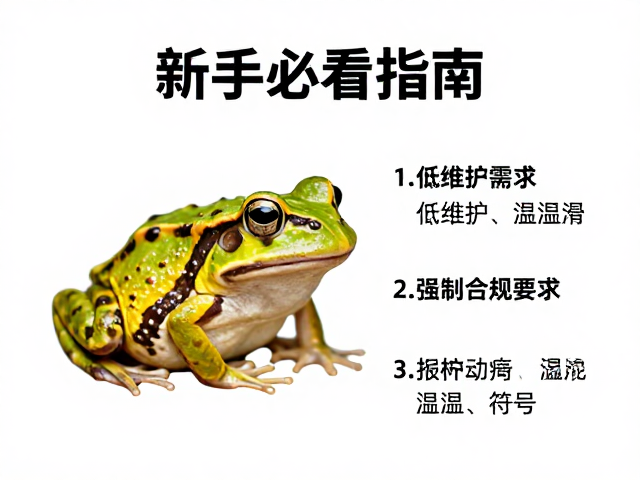 黄金角蛙饲养历史？低维护需求新手必看指南