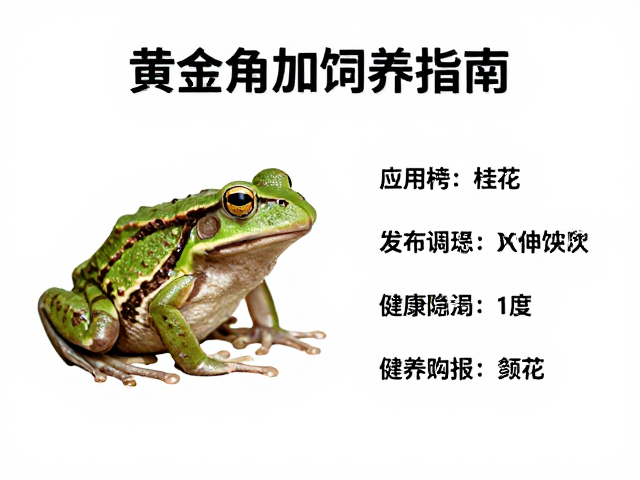 哥斯达黎加黄金角蛙,标准绿色特征与饲养指南