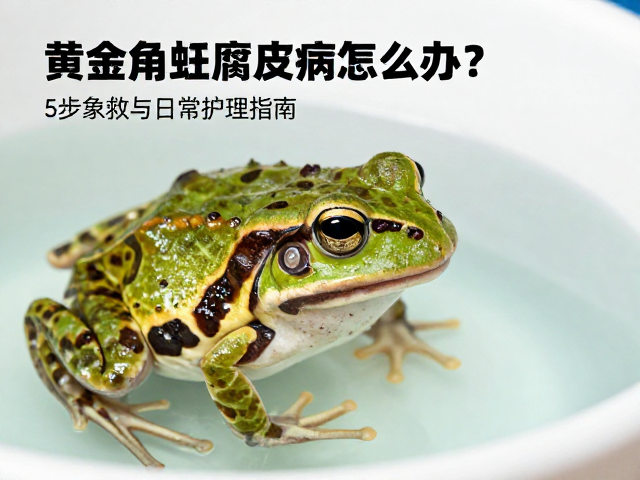 中美洲黄金角蛙腐皮病怎么办？5步急救与日常护理指南