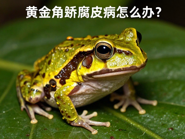 中美洲黄金角蛙腐皮病怎么办？5步急救与日常护理指南