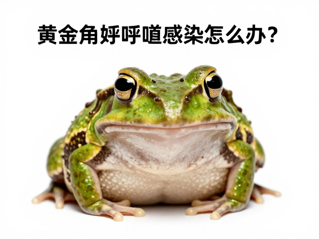 黄金角蛙呼吸道感染怎么办?新手友好护理指南