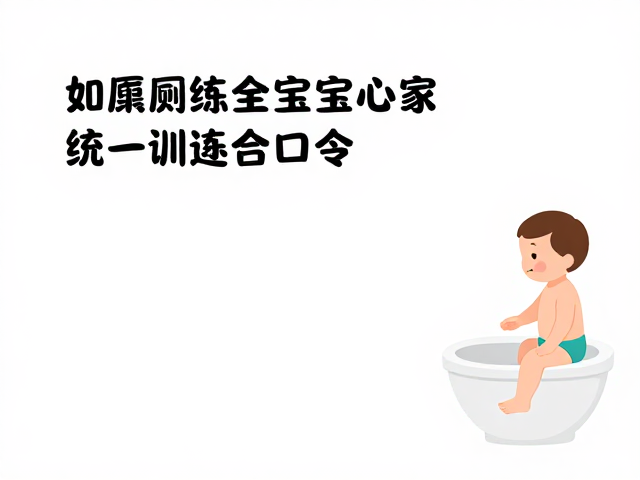 如厕训练全家统一口令，守护宝宝心理健康与习惯养成