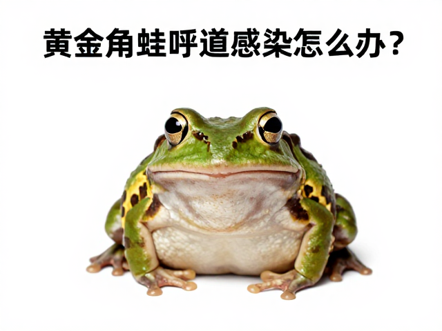 黄金角蛙呼吸道感染怎么办?新手友好护理指南
