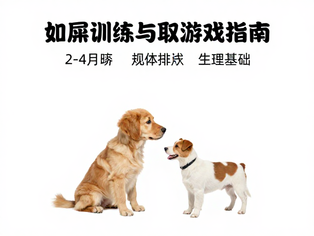 幼犬期2-4月如厕训练与衔取游戏指南,打造乖巧宠物
