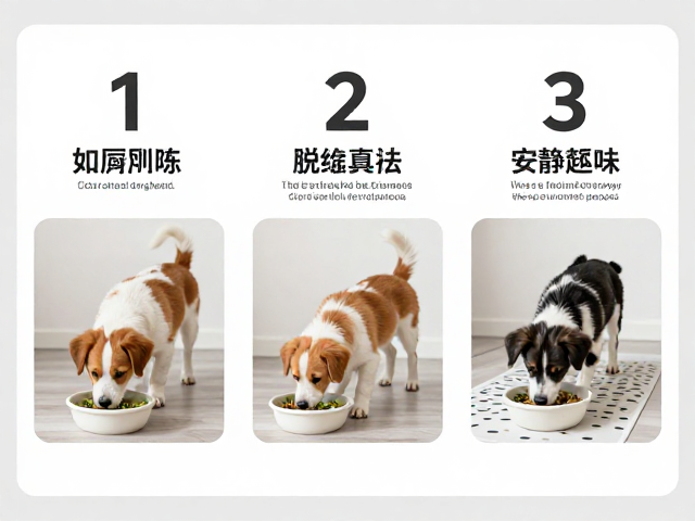 幼犬如厕训练与安静等待喂食,3步环境脱敏法