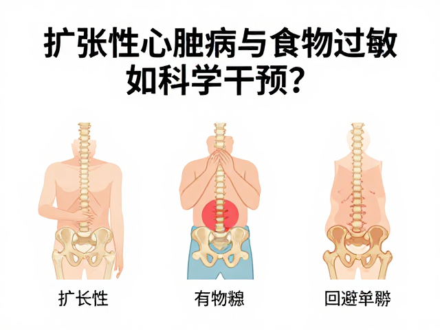 髋关节问题、扩张性心肌病与食物过敏,三重健康危机如何科学干预?