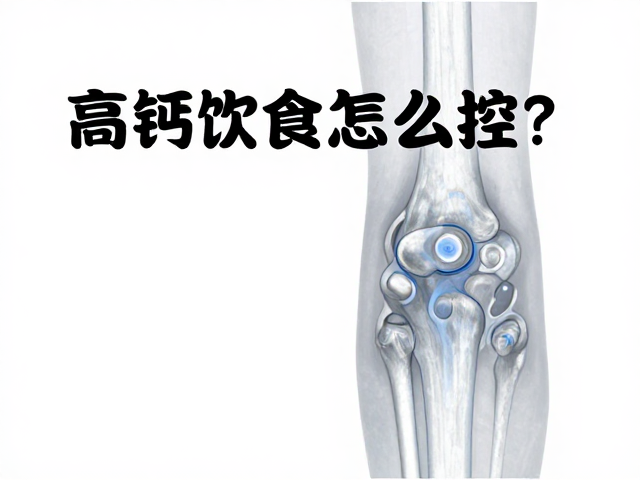 十字韧带撕裂伴髋关节问题，高钙饮食怎么控？