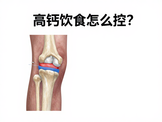 十字韧带撕裂伴髋关节问题，高钙饮食怎么控？