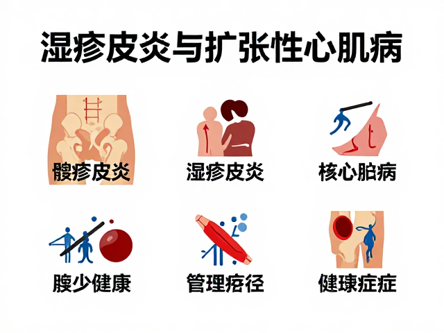 髋关节问题、湿疹皮炎与扩张性心肌病,三大健康隐患的应对指南