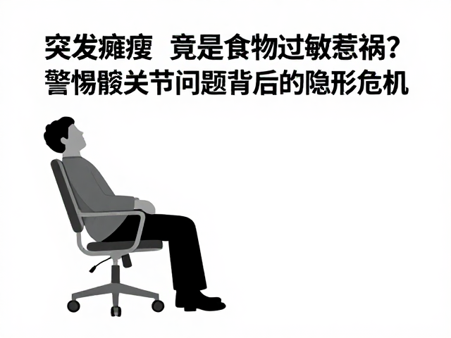 突发瘫痪竟是食物过敏惹祸?警惕髋关节问题背后的隐形危机