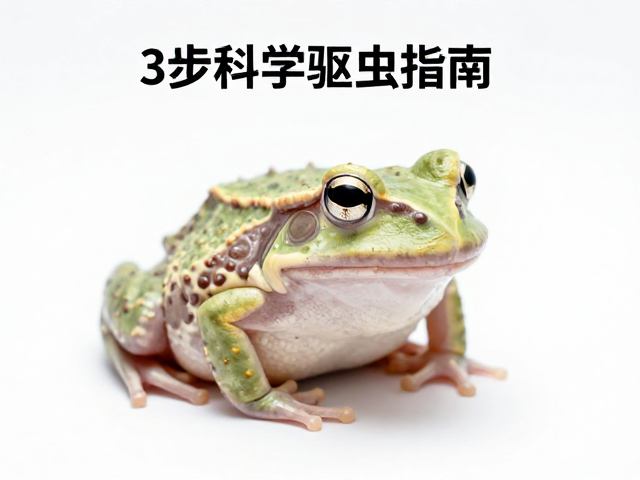 黄金角蛙白化品种寄生虫感染怎么办？3步科学驱虫指南