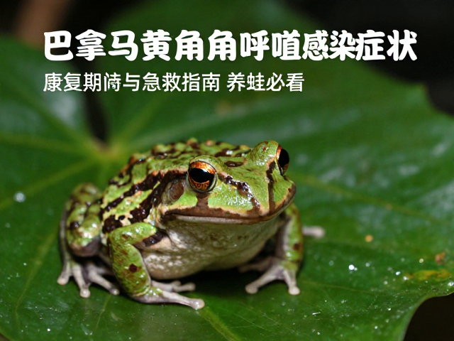 巴拿马黄金角蛙呼吸道感染症状与急救指南,养蛙必看