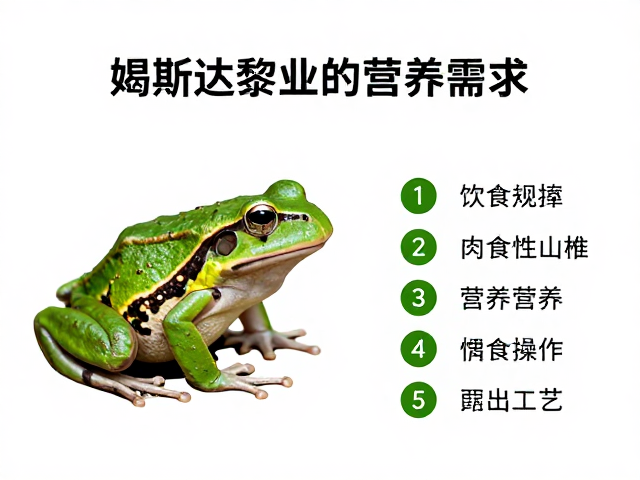 哥斯达黎加黄金角蛙,鲜绿色体色与饲养指南