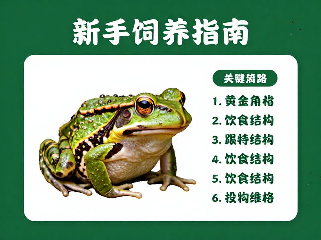 非洲西部黄金角蛙,新手易饲养指南,揭秘高人气宠物蛙