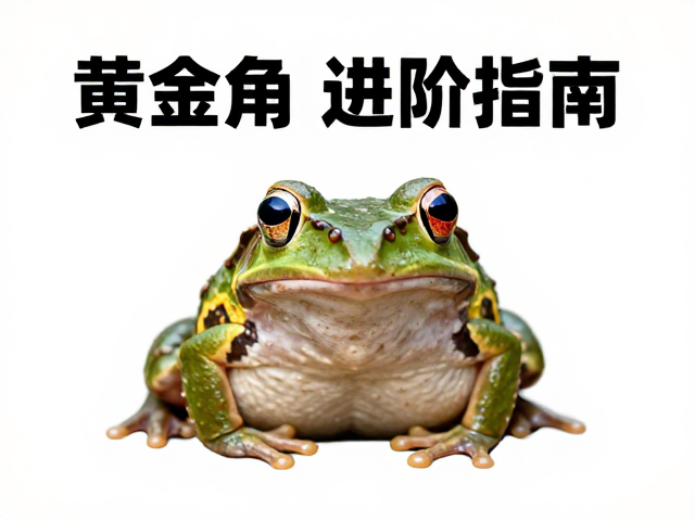 黄金角蛙进阶指南,蓝眼与红眼的区别,新手必看