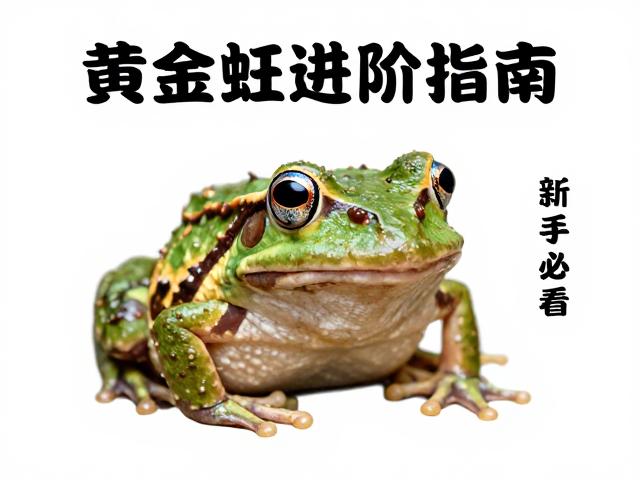 黄金角蛙进阶指南,蓝眼与红眼的区别,新手必看