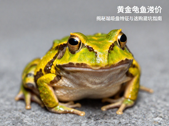 黄金角蛙变异颜色溢价高?揭秘趾端吸盘特征与选购避坑指南