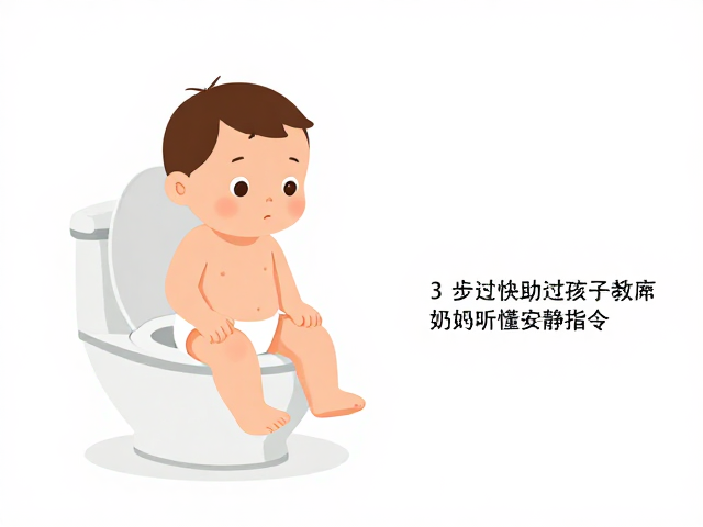 宝宝如厕训练遇分离焦虑?3步教孩子听懂安静指令,轻松断奶过渡