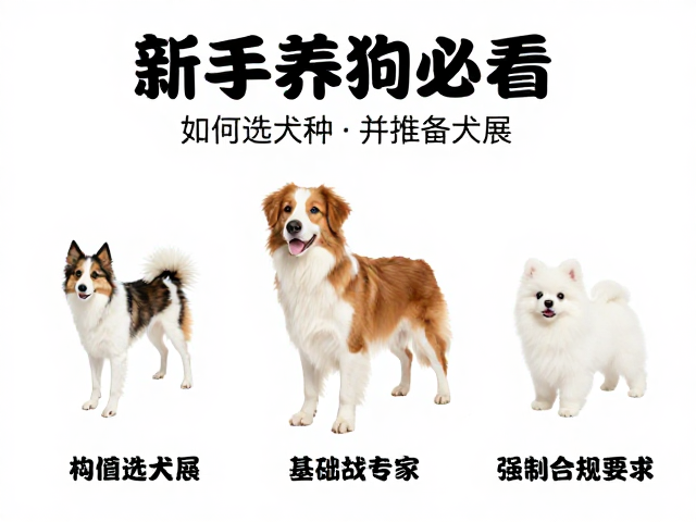 新手养狗必看,如何选犬种并备战犬展,零基础也能成专家