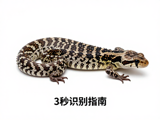 体表斑纹无疣粒?背部颗粒状突起是蛇还是蜥蜴?3秒识别指南