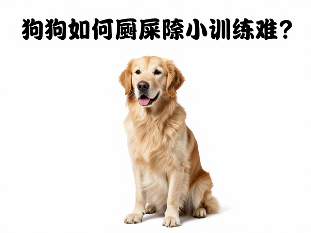 狗狗如厕训练难?3招清理异味,召回训练,告别随地大小便