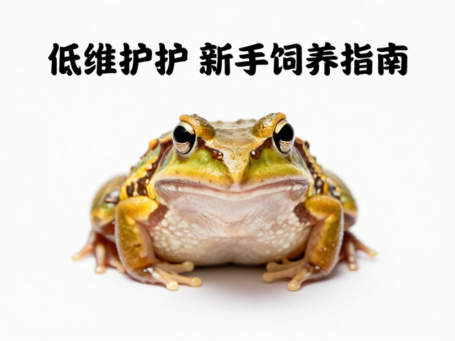 黄金角蛙白色趾垫特征,低维护需求新手饲养指南
